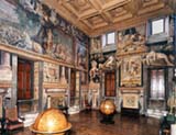 frescoes in the palazzo ricci-sacchetti